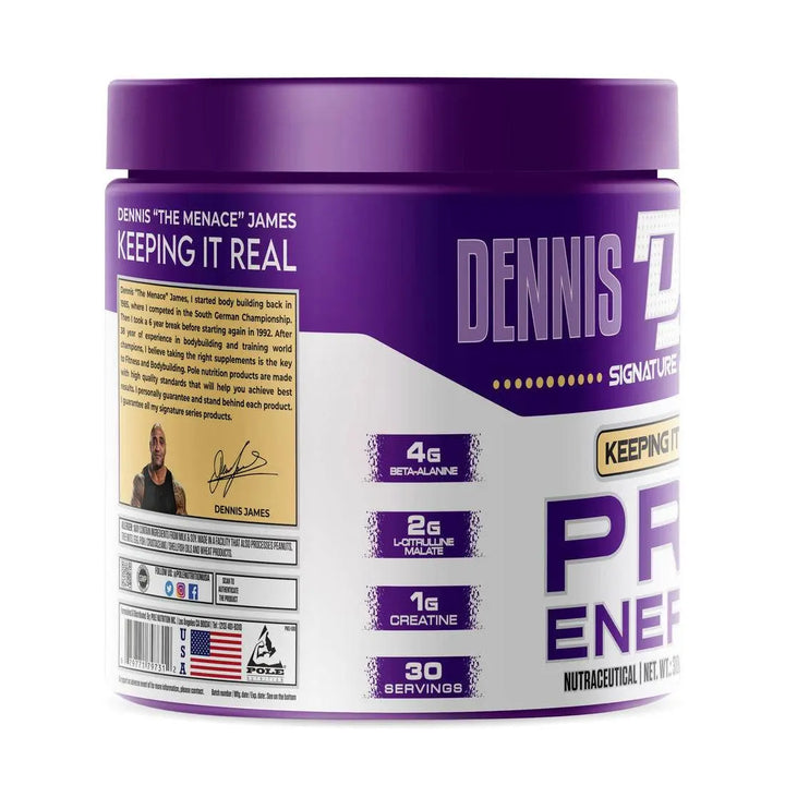 Dennis James Signature Series Pre Energy (Pre Workout) - Halt
