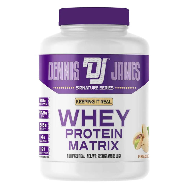 Dennis James Signature Series Whey Protein Matrix - Halt