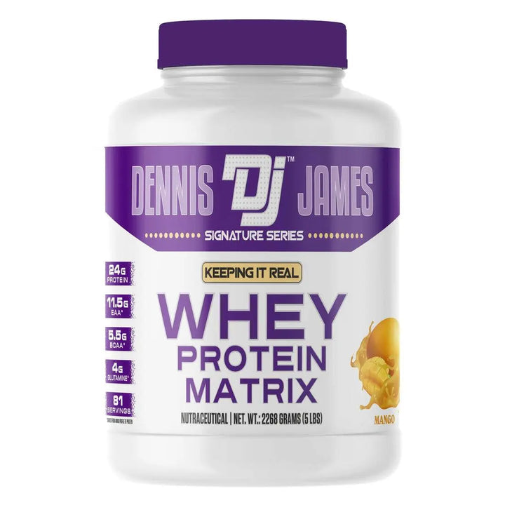 Dennis James Signature Series Whey Protein Matrix - Halt
