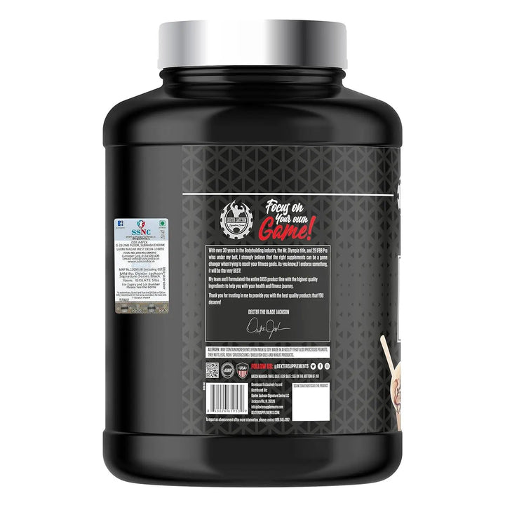 Dexter Jackson Black Series Whey Isolate - Halt