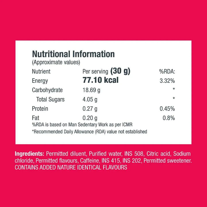 Fast&Up Energy Gels Instant Energy + Caffeine (30g X 5 Sachets) - Halt