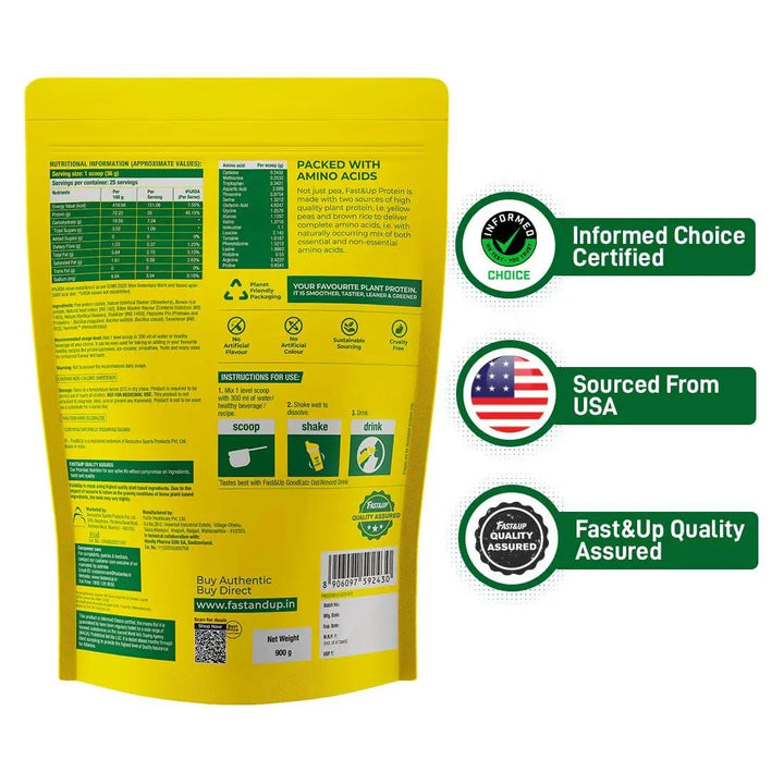 Fast&Up Plant Protein - Halt