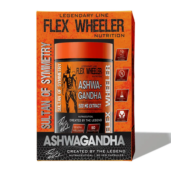 Flex Wheeler Nutrition Ashwagandha 90 Veg Capsules Flex Wheeler Nutrition