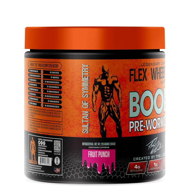 Flex Wheeler Nutrition Boom Pre Workout Flex Wheeler Nutrition