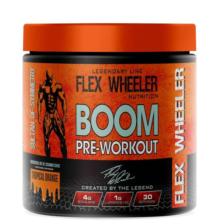 Flex Wheeler Nutrition Boom Pre Workout Flex Wheeler Nutrition