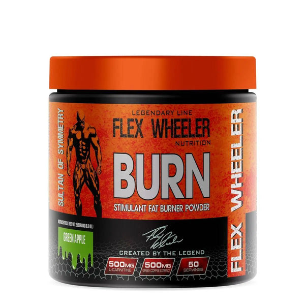 Flex Wheeler Nutrition Burn Stimulant Fat Burner Powder - Halt