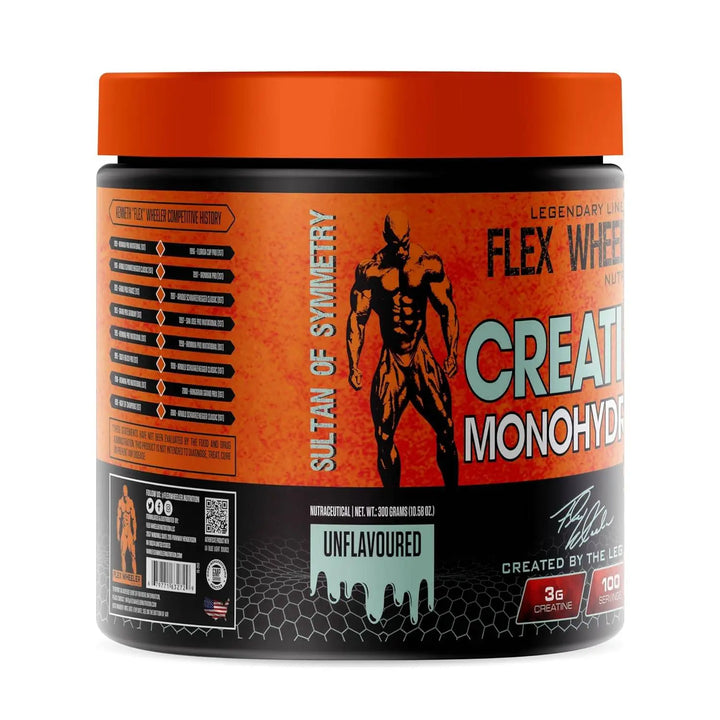 Flex Wheeler Nutrition Creatine Monohydrate- 100 Servings - Halt