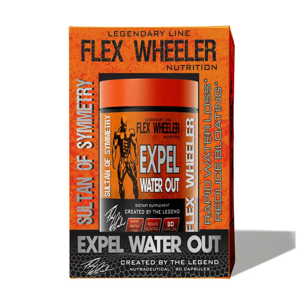 Flex Wheeler Nutrition Expel Water Out – 80 Capsules - Halt
