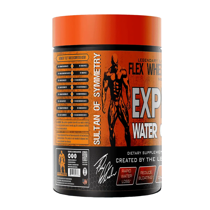 Flex Wheeler Nutrition Expel Water Out – 80 Capsules - Halt