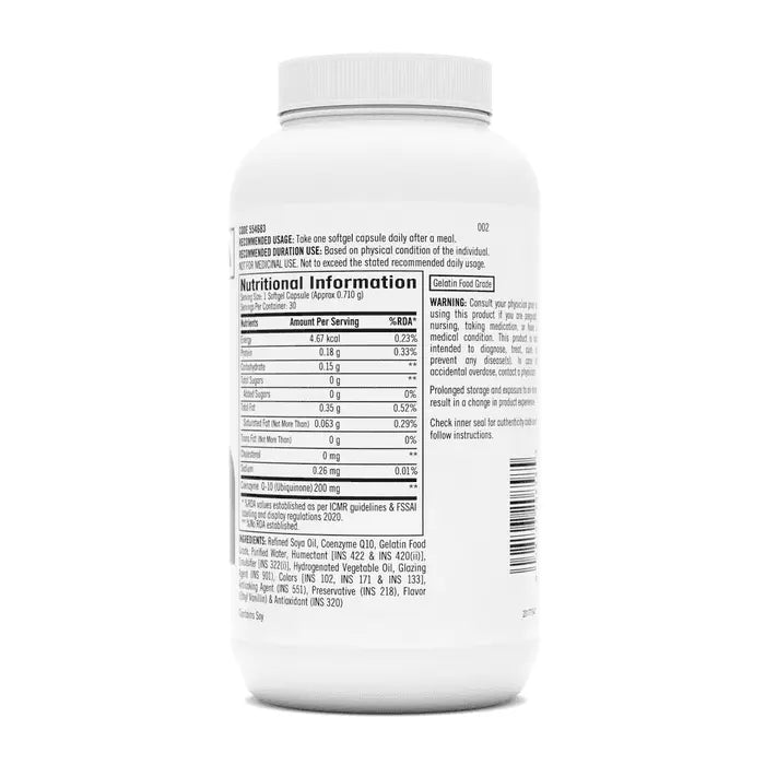 GNC CoQ-10 200mg (Exp: 01/24) GNC