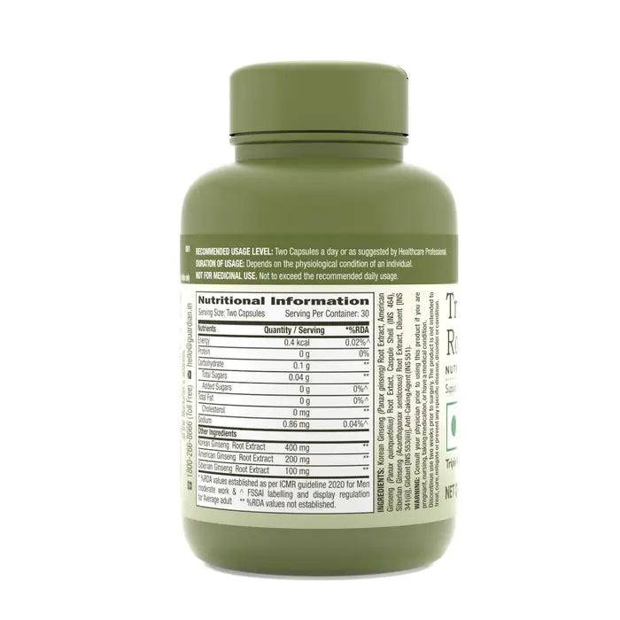 GNC Herbal Plus Triple Ginseng Root GNC