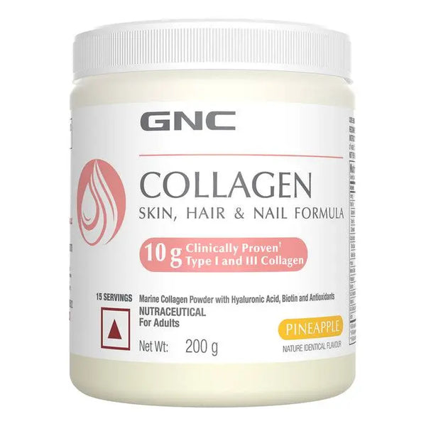 GNC Marine Collagen Powder - Reduces Fine Lines & Wrinkles For Youthful Skin GNC
