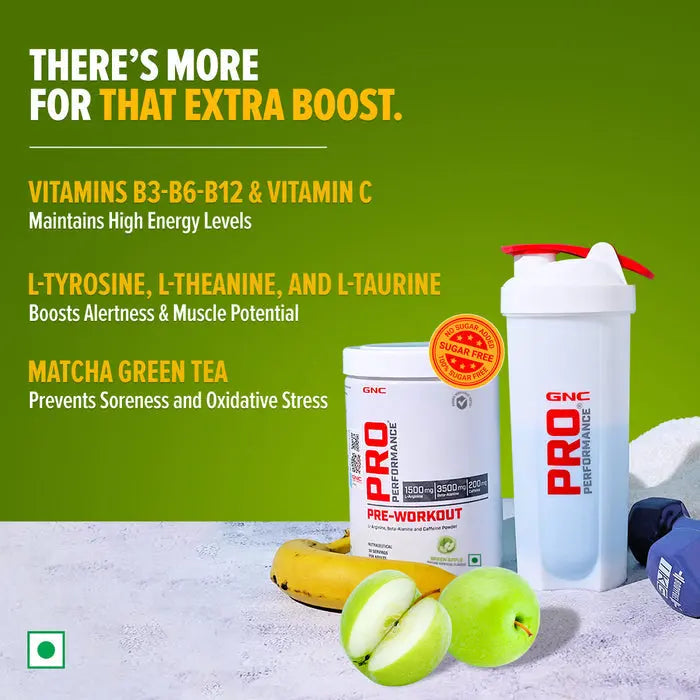 GNC Pre-Workout 30 Servings Halt