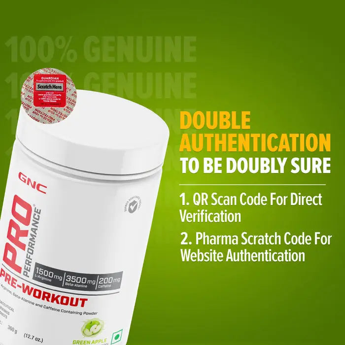 GNC Pre-Workout 30 Servings Halt