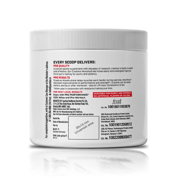 GNC Pro Performance Creatine Monohydrate (3000 mg) GNC