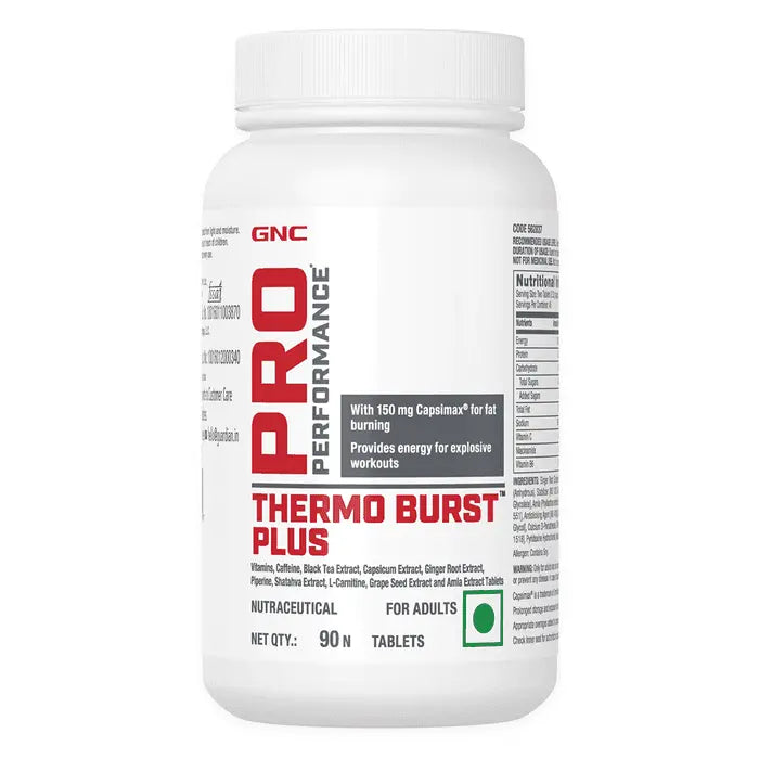 GNC Pro Performance Thermo Burst Plus - 90 Tablets - Halt