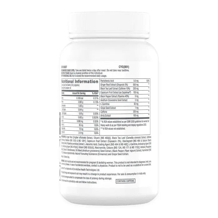 GNC Pro Performance Thermo Burst Plus - 90 Tablets - Halt