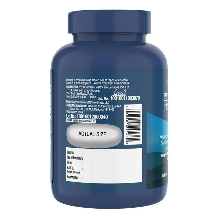 GNC Triple Strength Fish Oil GNC