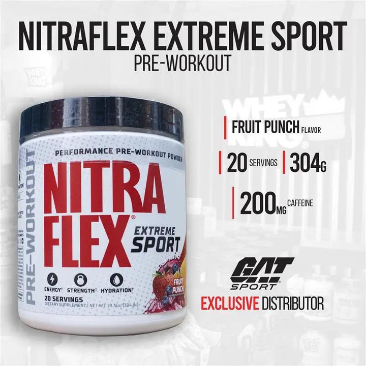 Gat Nitraflex Extreme Sport Pre-Workout GAT Sports