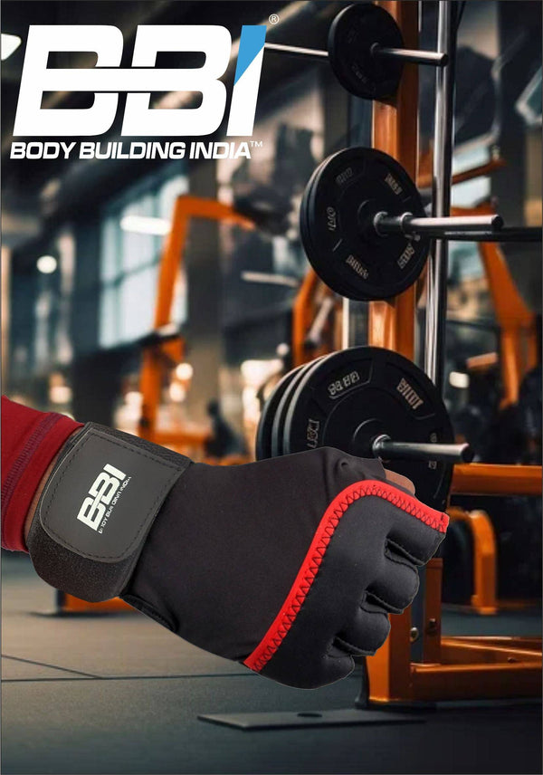 Body Building India BBI Gloves Elite with Wrist Support
