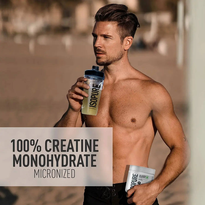 Isopure 100% Creatine Monohydrate Micronized, 250g - 83 Servings - Halt