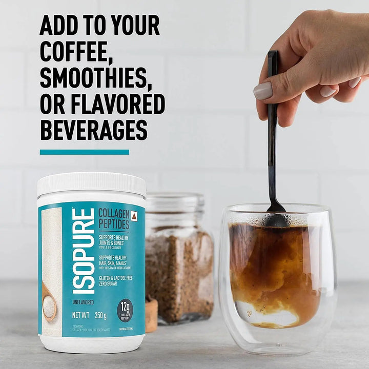 Isopure Collagen Peptides with Biotin & Vitamin E - Halt