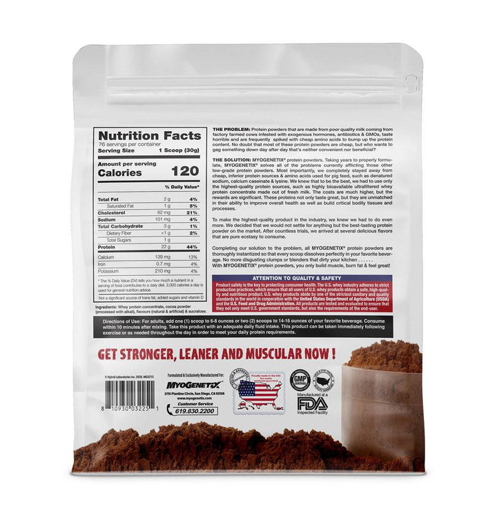 Myogenetix Whey Protein Concentrate - Halt