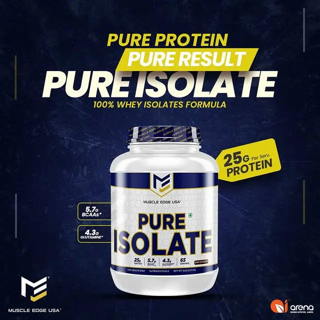 Muscle Edge USA Pure Isolate (5Lbs) - Halt