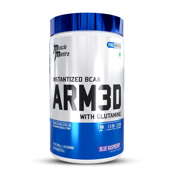 Muscle Mantra ARM3D - Instantized BCAA with Glutamine and Taurine 450GM Muscle Mantra