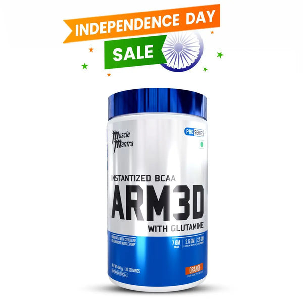 Muscle Mantra ARM3D - Instantized BCAA with Glutamine and Taurine 450GM Muscle Mantra
