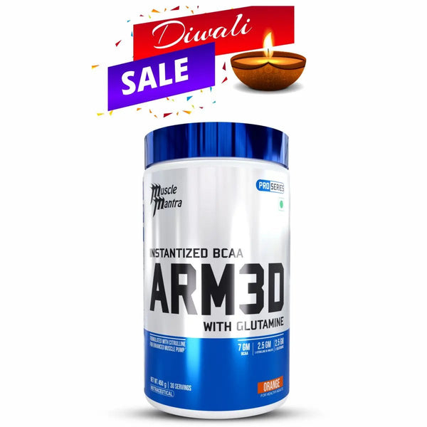 Muscle Mantra ARM3D - Instantized BCAA with Glutamine and Taurine 450GM Muscle Mantra