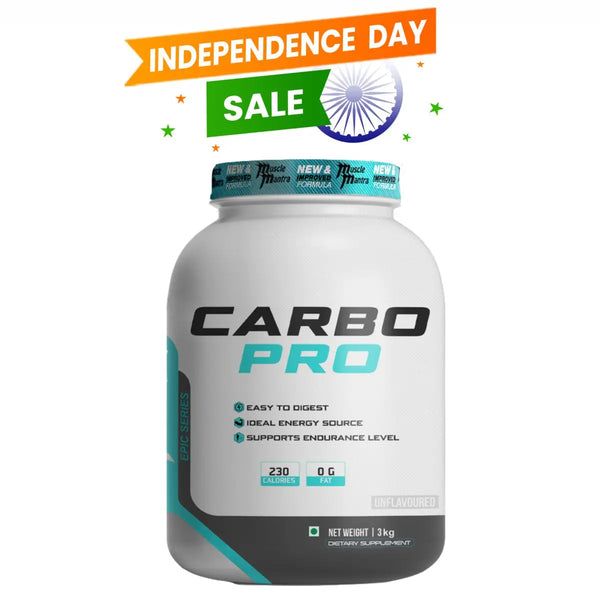 Muscle Mantra CARBO PRO 3 kg (Unflavored) Muscle Mantra