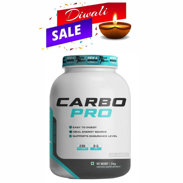 Muscle Mantra CARBO PRO 3 kg (Unflavored) Muscle Mantra