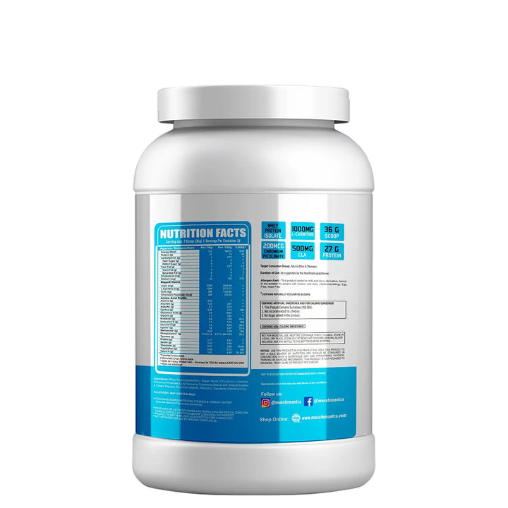 Muscle Mantra Iso Ace Ripped Muscle Mantra