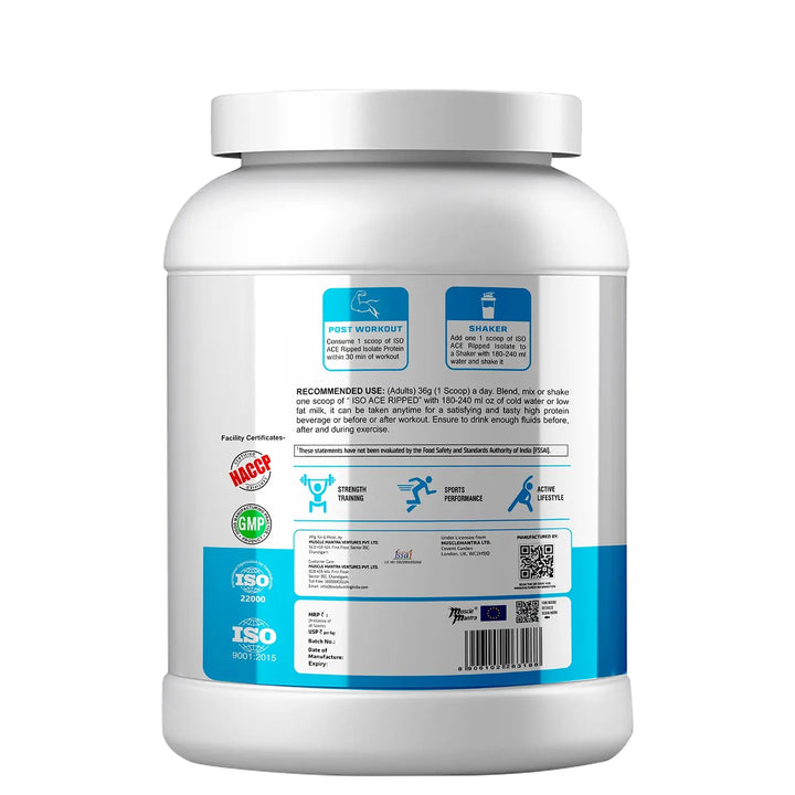 Muscle Mantra Iso Ace Ripped Muscle Mantra