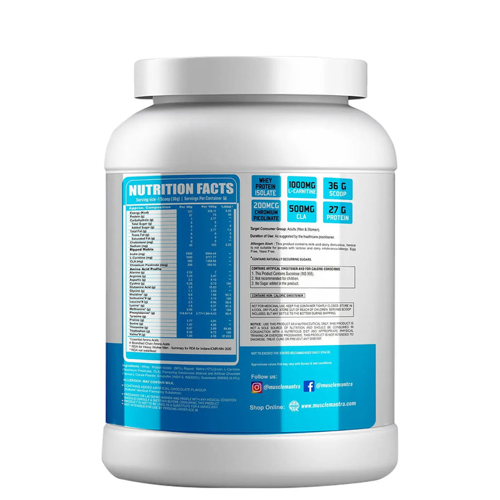 Muscle Mantra Iso Ace Ripped Muscle Mantra