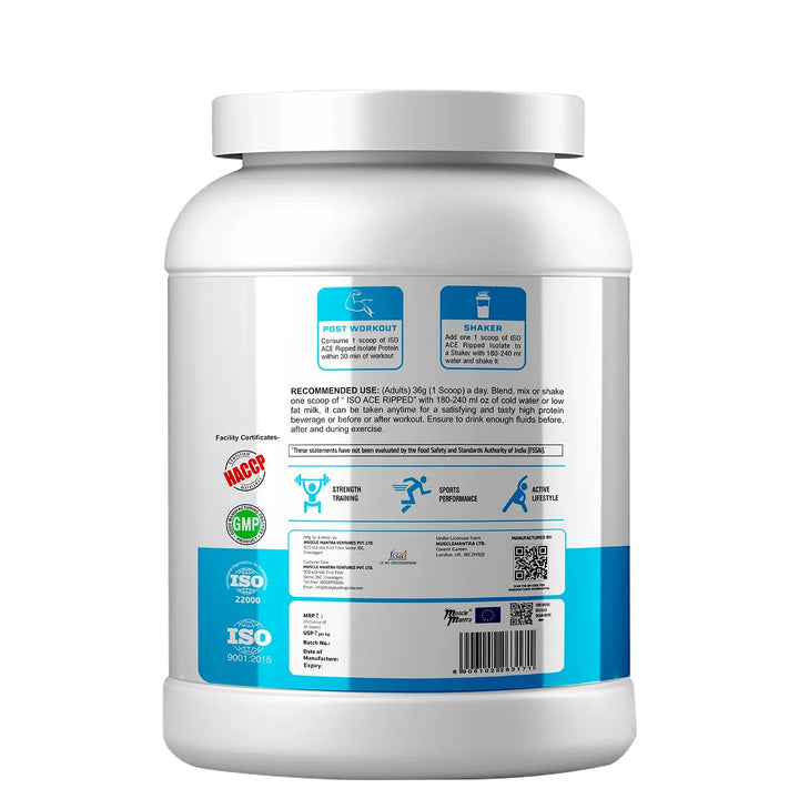 Muscle Mantra Iso Ace Ripped Muscle Mantra