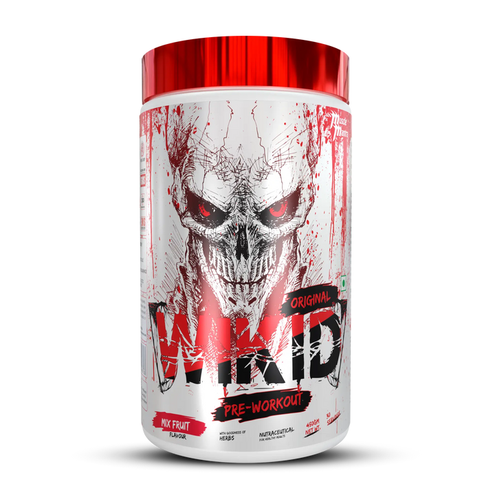 Muscle Mantra WIKID Original Pre-Workout |7gm Beta Alanine, 2.5Gm Citrulline Malate, 2Gm Arginine Muscle Mantra