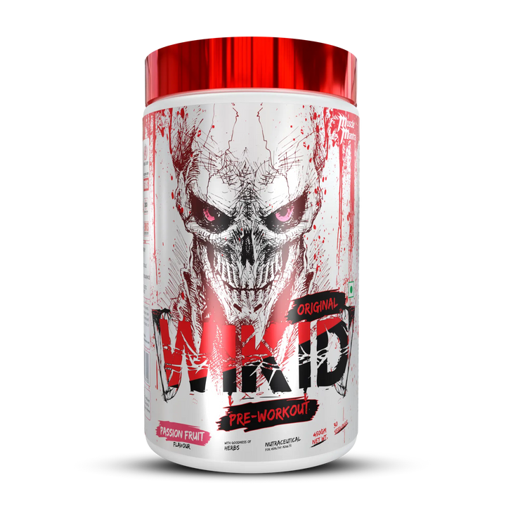 Muscle Mantra WIKID Original Pre-Workout |7gm Beta Alanine, 2.5Gm Citrulline Malate, 2Gm Arginine Muscle Mantra