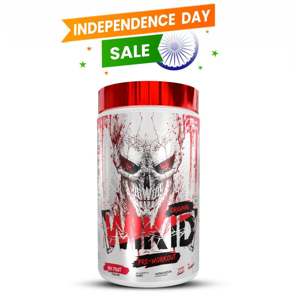 Muscle Mantra WIKID Original Pre-Workout |7gm Beta Alanine, 2.5Gm Citrulline Malate, 2Gm Arginine Muscle Mantra