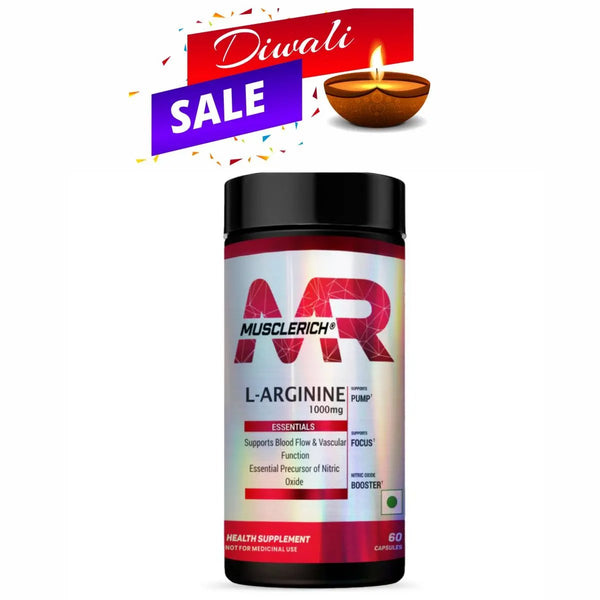 MuscleRich L-Arginine (60 Capsules) MuscleRich