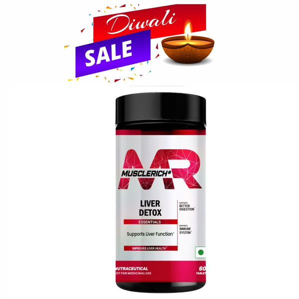 MuscleRich Liver Detox Supports Liver Function 60 Tablets MuscleRich