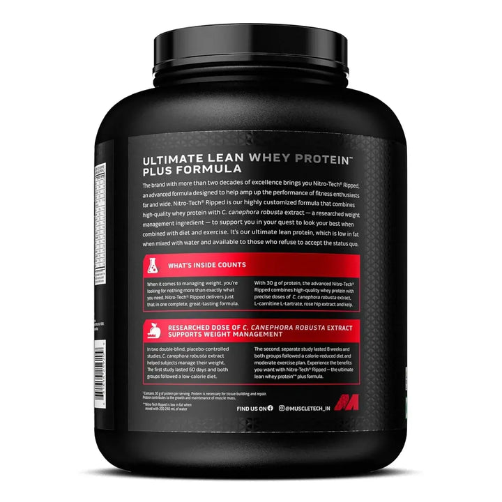 MuscleTech Nitro-Tech Ripped (Indian) Muscletech