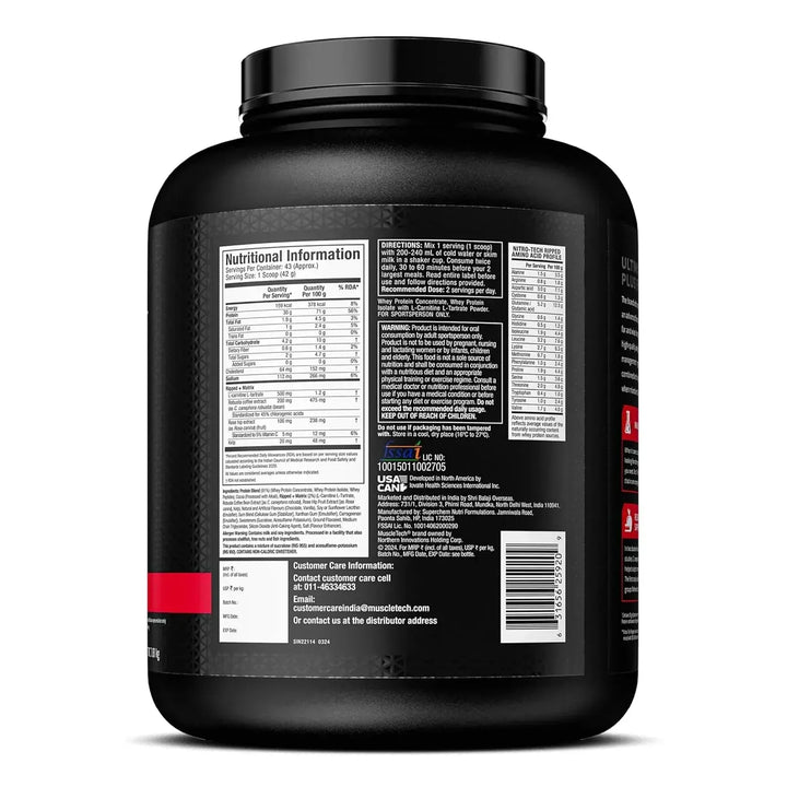 MuscleTech Nitro-Tech Ripped (Indian) Muscletech