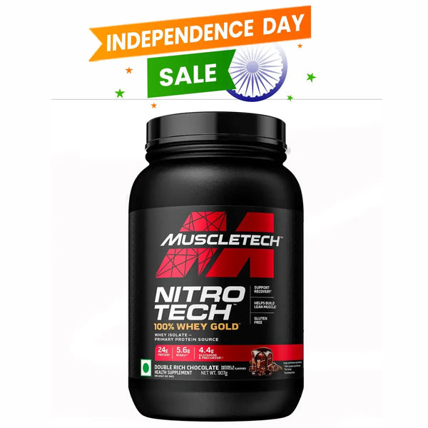 Muscletech Nitro Tech 100% Whey Gold  (Indian) Muscletech