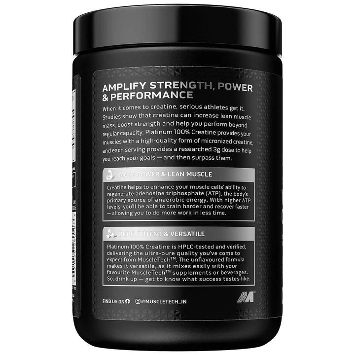 Muscletech Platinum 100% Creatine (Indian) Muscletech