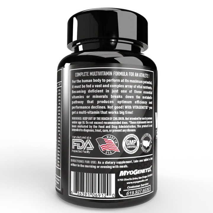 Myogenetix VITAGENETIX 30 Time Release Caplets (30 Tablets) MyoGenetix