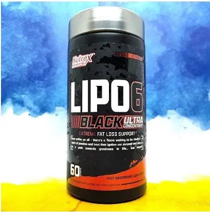 Nutrex Research Lipo-6 Black Ultra Concentrate Extreme Fat Loss Support (60 CAPS) NUTREX RESEARCH