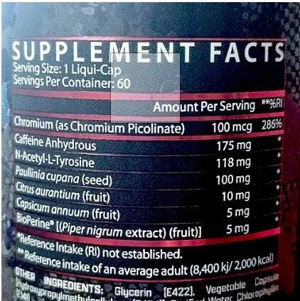 Nutrex Research Lipo-6 Black Ultra Concentrate Extreme Fat Loss Support (60 CAPS) NUTREX RESEARCH