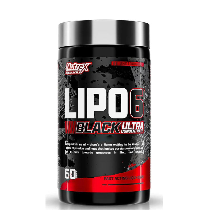 Nutrex Research Lipo-6 Black Ultra Concentrate (60 CAPS) NUTREX RESEARCH